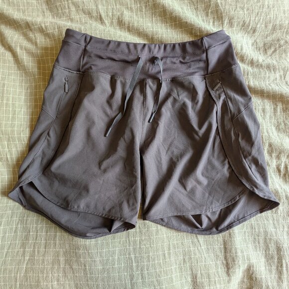 Dark grey 5" running shorts - Picture 1 of 4